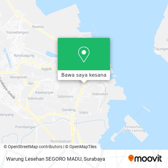 Peta Warung Lesehan SEGORO MADU