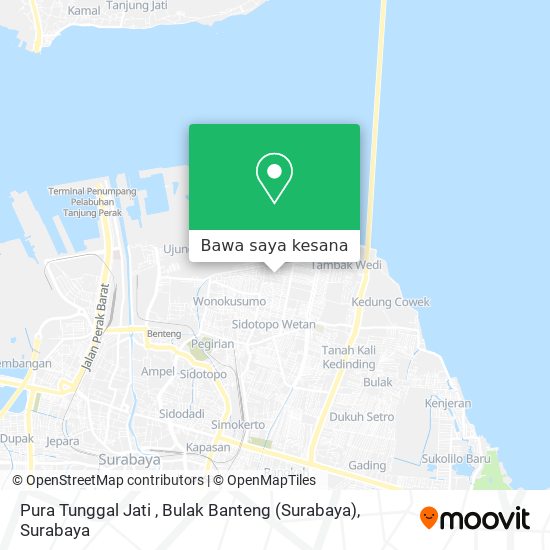 Peta Pura Tunggal Jati , Bulak Banteng (Surabaya)