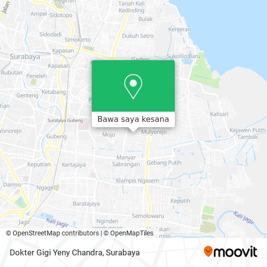 Peta Dokter Gigi Yeny Chandra