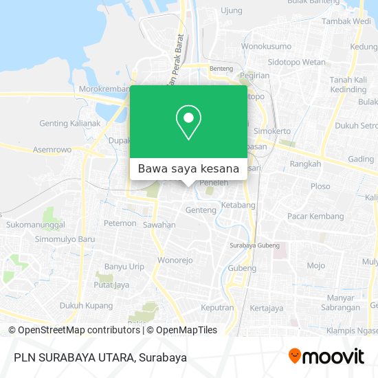 Peta PLN SURABAYA UTARA