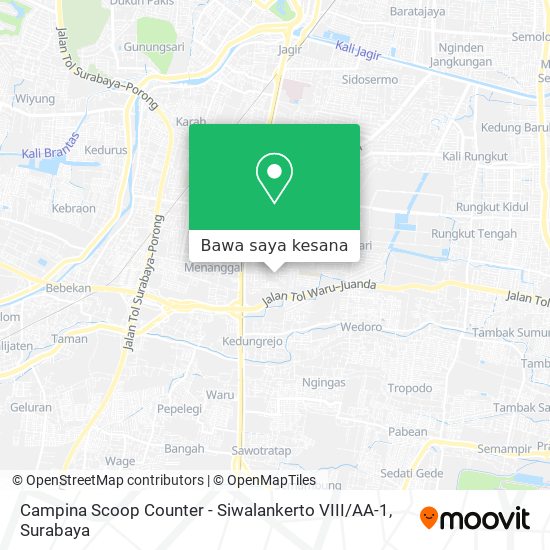 Peta Campina Scoop Counter - Siwalankerto VIII / AA-1