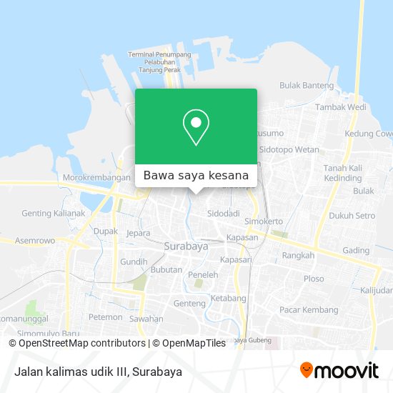 Peta Jalan kalimas udik III