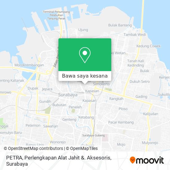 Peta PETRA, Perlengkapan Alat Jahit &. Aksesoris