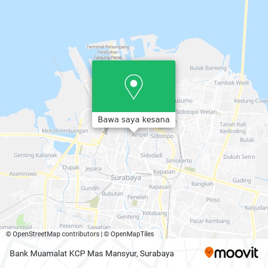 Peta Bank Muamalat KCP Mas Mansyur