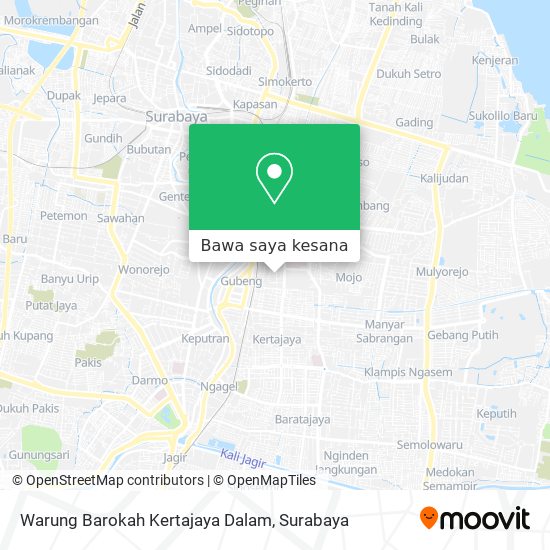 Peta Warung Barokah Kertajaya Dalam