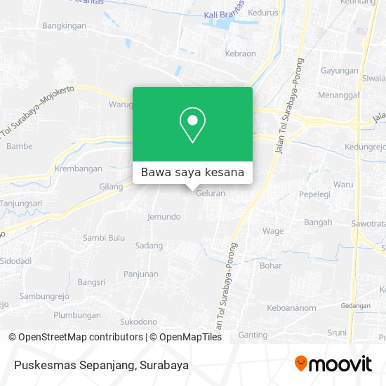 Peta Puskesmas Sepanjang