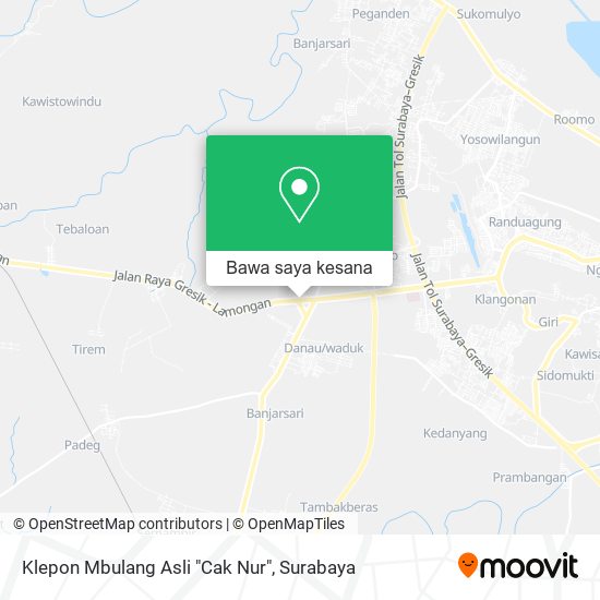 Peta Klepon Mbulang Asli "Cak Nur"