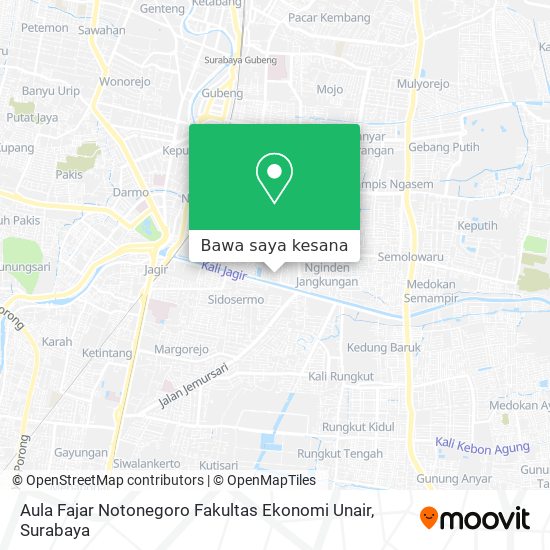 Peta Aula Fajar Notonegoro Fakultas Ekonomi Unair