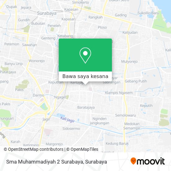 Peta Sma Muhammadiyah 2 Surabaya