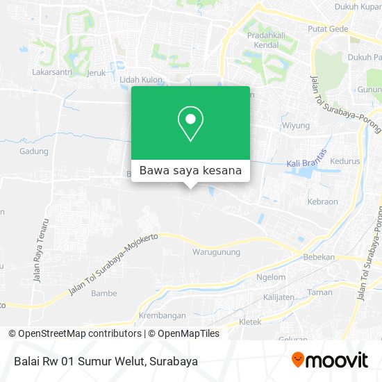 Peta Balai Rw 01 Sumur Welut