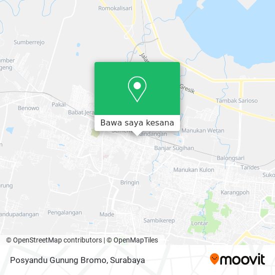 Peta Posyandu Gunung Bromo