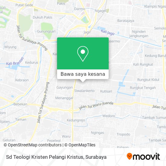 Peta Sd Teologi Kristen Pelangi Kristus