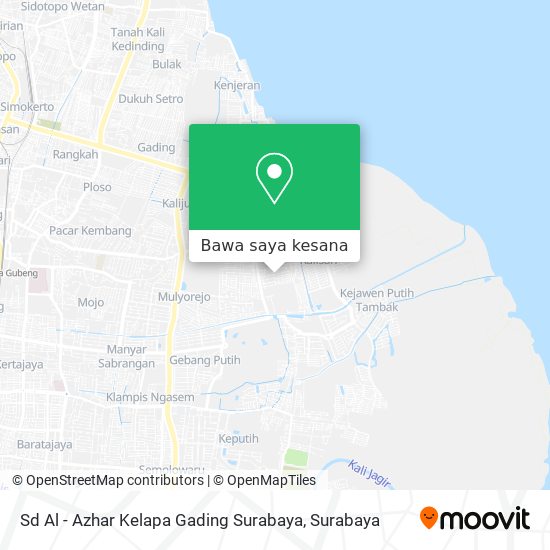 Peta Sd Al - Azhar Kelapa Gading Surabaya