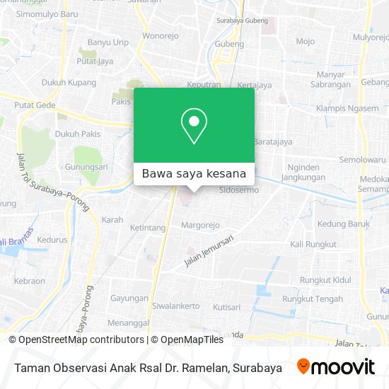 Peta Taman Observasi Anak Rsal Dr. Ramelan