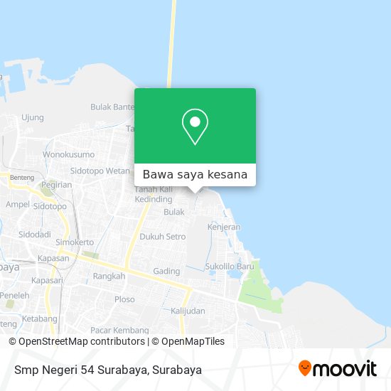 Peta Smp Negeri 54 Surabaya