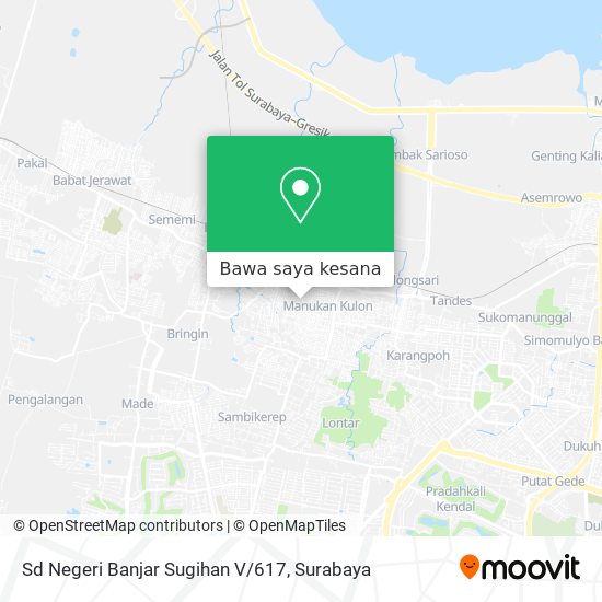 Peta Sd Negeri Banjar Sugihan V/617