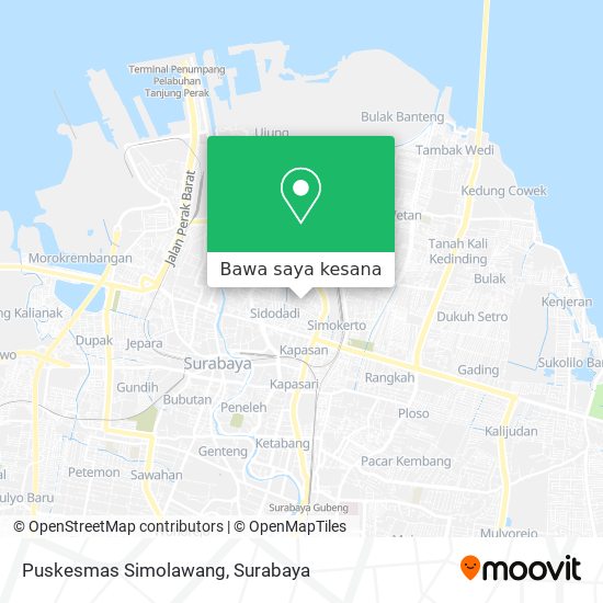 Peta Puskesmas Simolawang