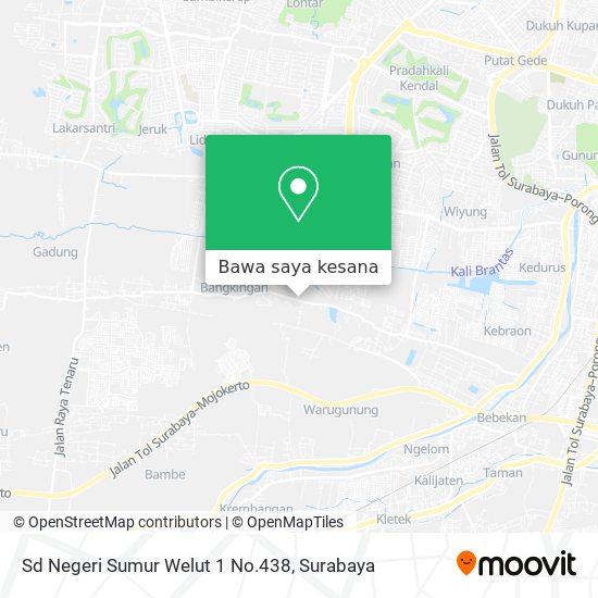 Peta Sd Negeri Sumur Welut 1 No.438
