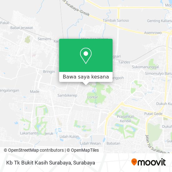Peta Kb Tk Bukit Kasih Surabaya