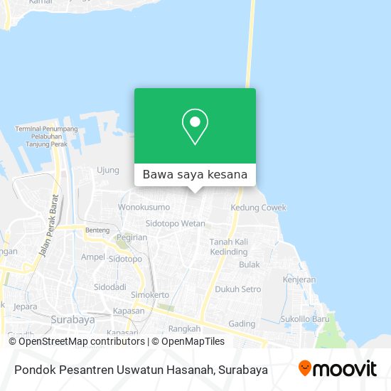 Peta Pondok Pesantren Uswatun Hasanah