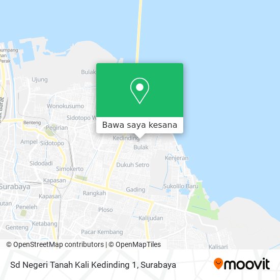Peta Sd Negeri Tanah Kali Kedinding 1