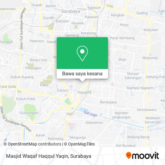 Peta Masjid Waqaf Haqqul Yaqin