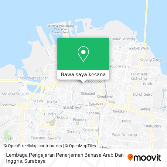 Peta Lembaga Pengajaran Penerjemah Bahasa Arab Dan Inggris