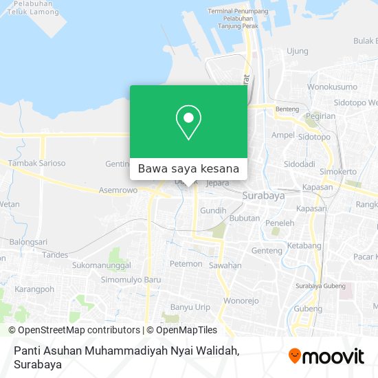 Peta Panti Asuhan Muhammadiyah Nyai Walidah