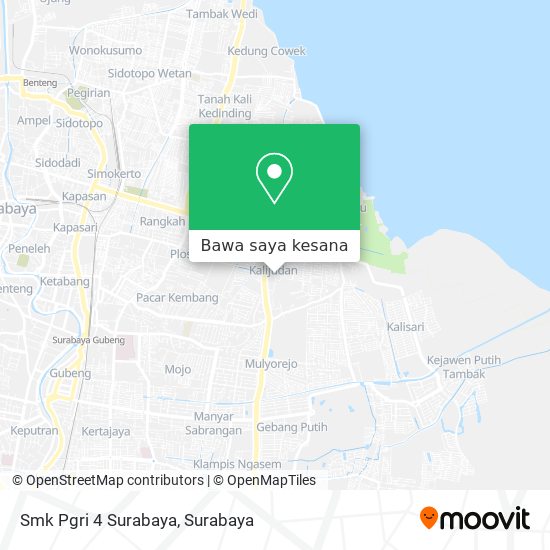 Peta Smk Pgri 4 Surabaya