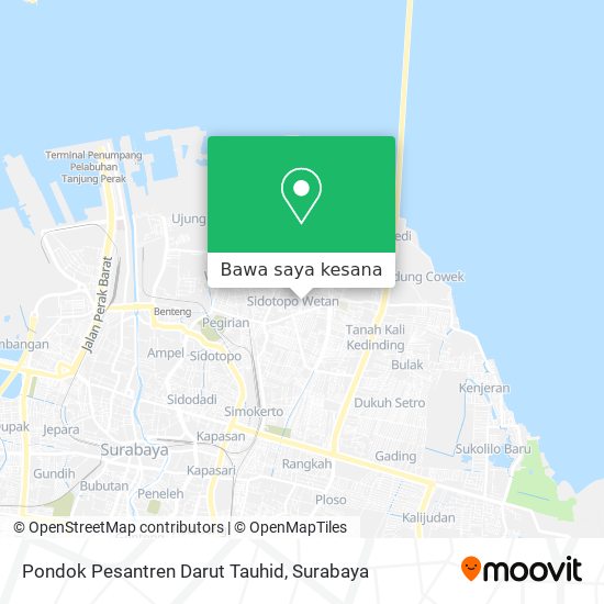 Peta Pondok Pesantren Darut Tauhid