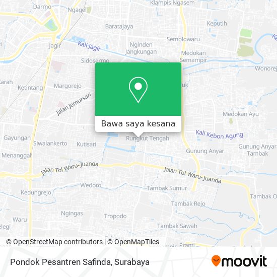 Peta Pondok Pesantren Safinda