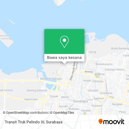 Peta Transit Truk Pelindo III