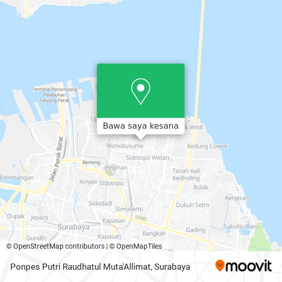 Peta Ponpes Putri Raudhatul Muta'Allimat