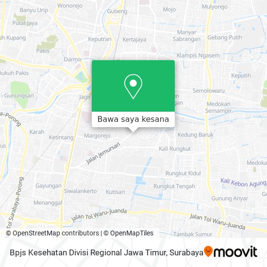 Peta Bpjs Kesehatan Divisi Regional Jawa Timur