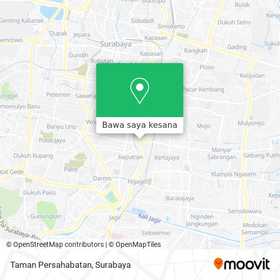 Peta Taman Persahabatan