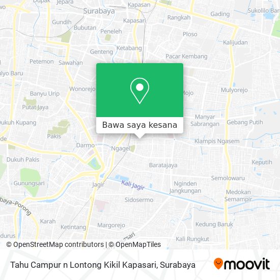 Peta Tahu Campur n Lontong Kikil Kapasari