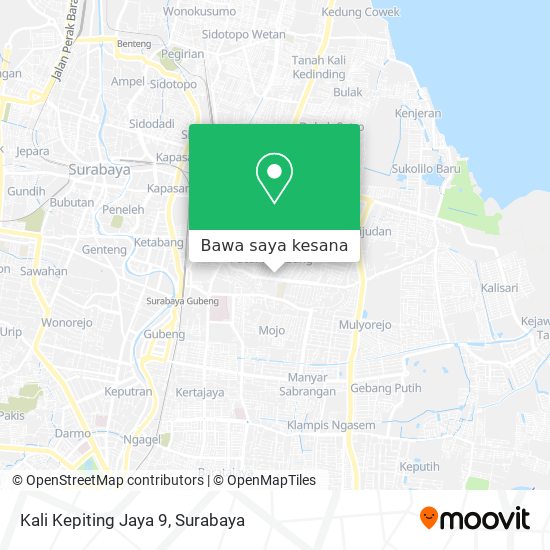 Peta Kali Kepiting Jaya 9
