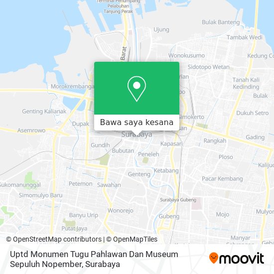 Peta Uptd Monumen Tugu Pahlawan Dan Museum Sepuluh Nopember