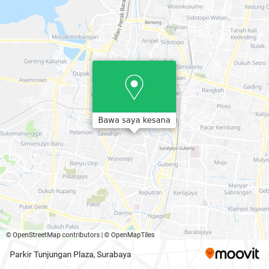Peta Parkir Tunjungan Plaza