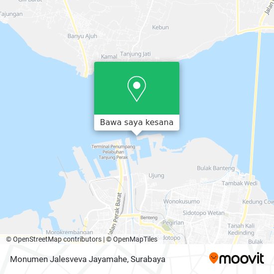 Peta Monumen Jalesveva Jayamahe