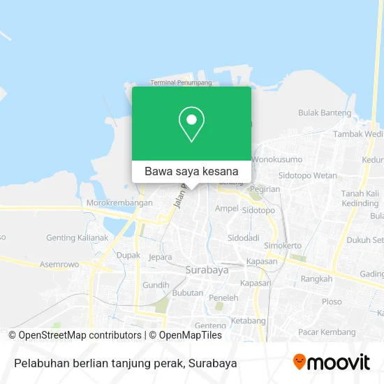 Peta Pelabuhan berlian tanjung perak