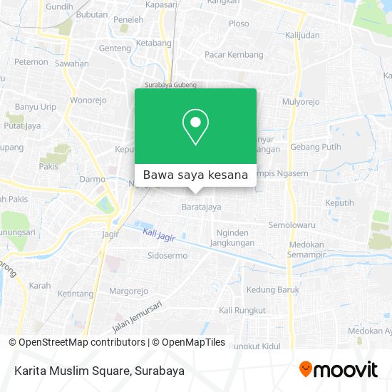 Peta Karita Muslim Square