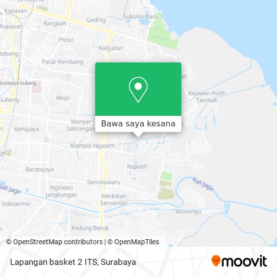 Peta Lapangan basket 2  ITS