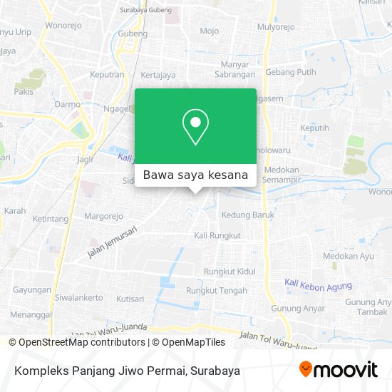 Peta Kompleks Panjang Jiwo Permai