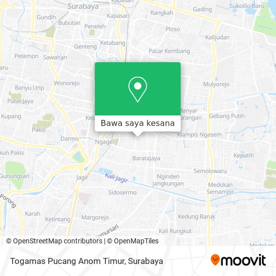 Peta Togamas Pucang Anom Timur