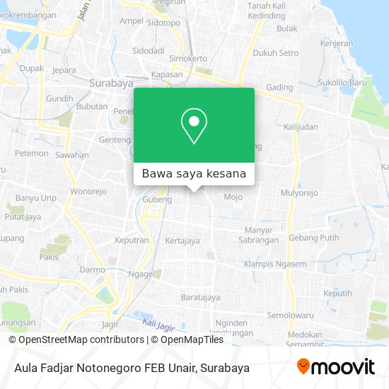 Peta Aula Fadjar Notonegoro FEB Unair