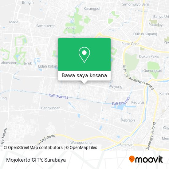 Peta Mojokerto CITY