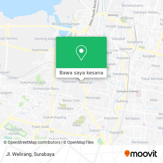 Peta Jl. Welirang
