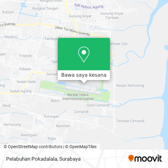 Peta Pelabuhan Pokadalala
