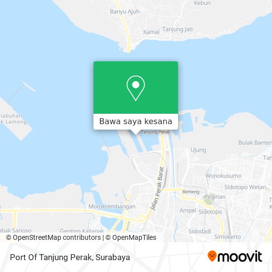 Peta Port Of Tanjung Perak